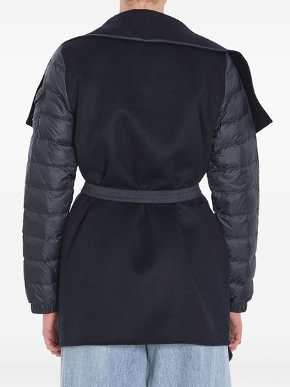Wool and nylon cape