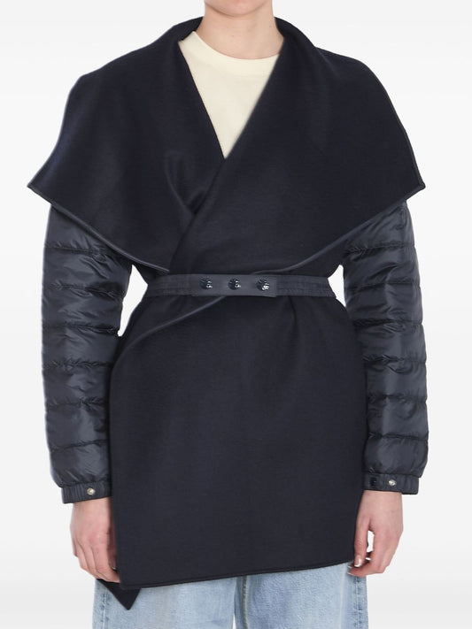 Wool and nylon cape