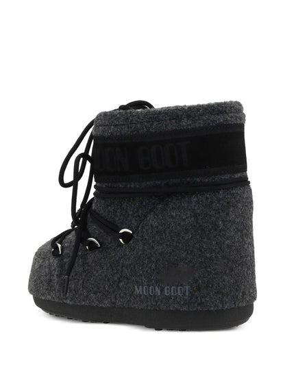 Icon felt low boots