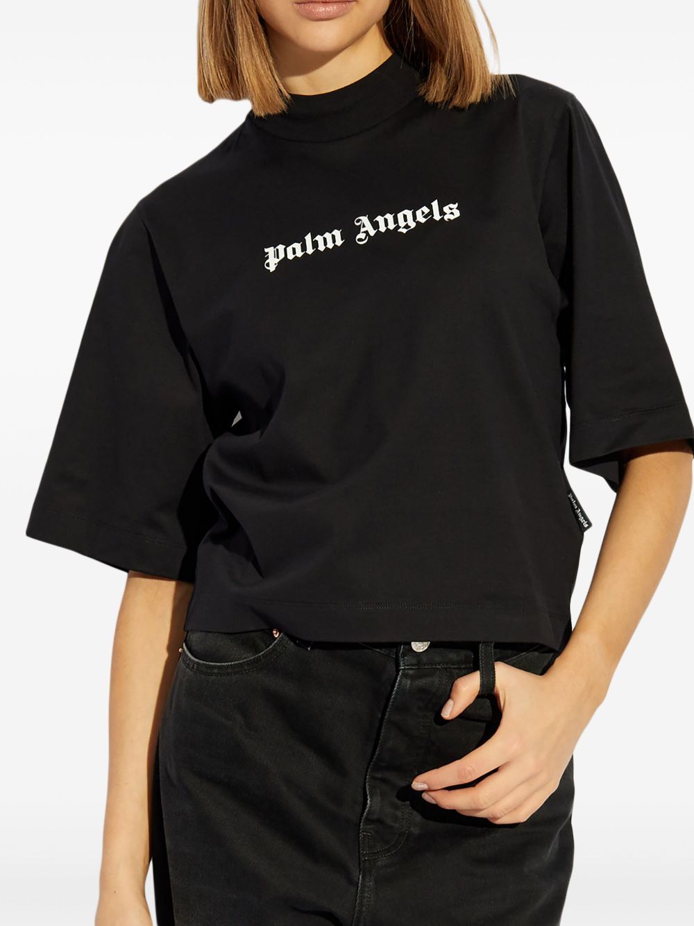 Classic logo cropped t-shirt