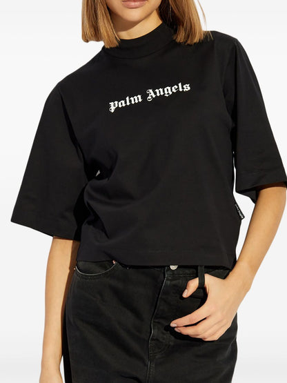 Classic logo cropped t-shirt