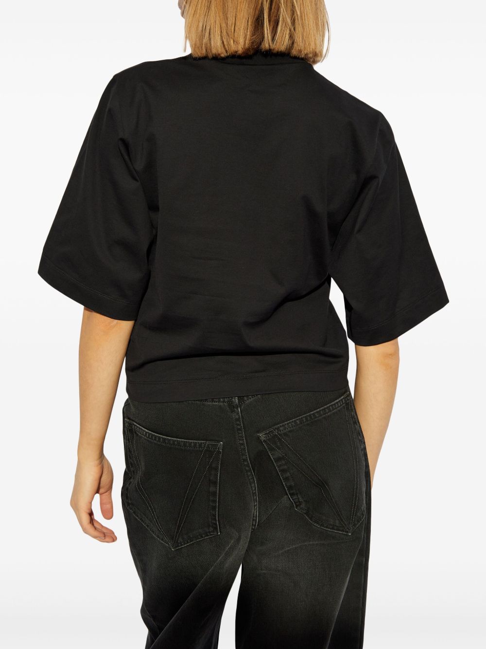Classic logo cropped t-shirt