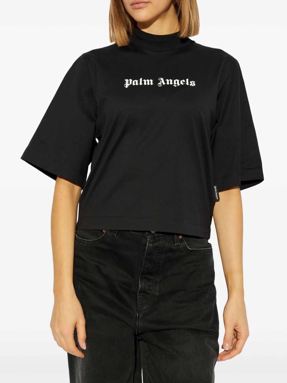 Classic logo cropped t-shirt