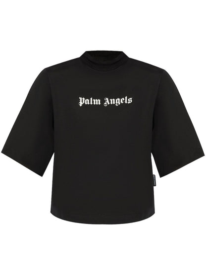 Classic logo cropped t-shirt