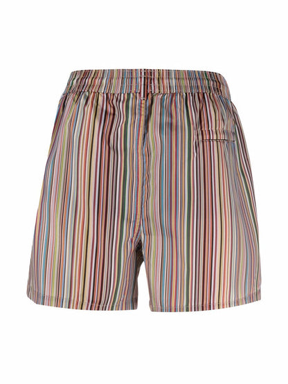 Signature stripe swim shorts