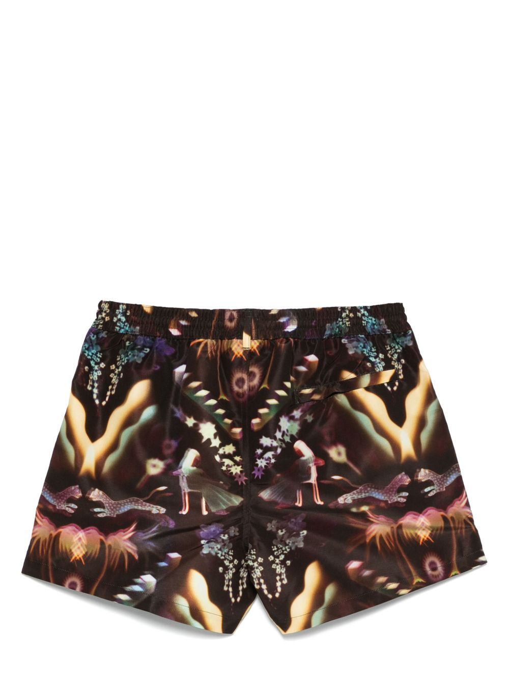 Lumiere print swim shorts