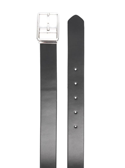 Signature stripe reversbile belt