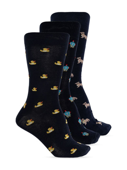 Novelty 3pack socks