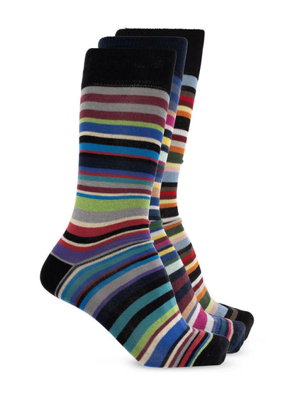 Mix stripe 3pack socks