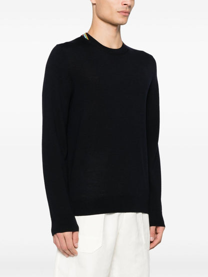 Wool crewneck sweater
