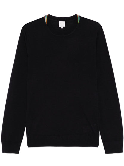 Wool crewneck sweater