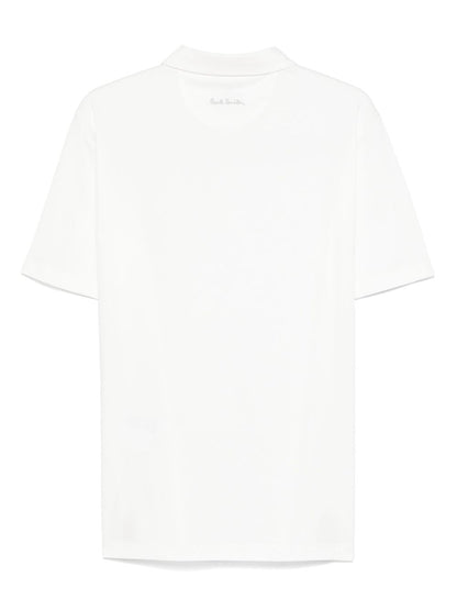 Logo cotton polo shirt