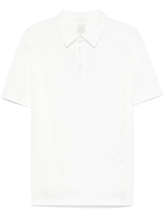 Logo cotton polo shirt