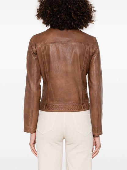 Leather jacket