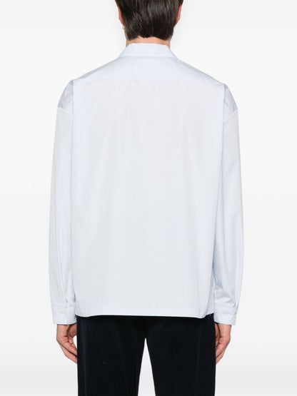 Zipped cotton shirt