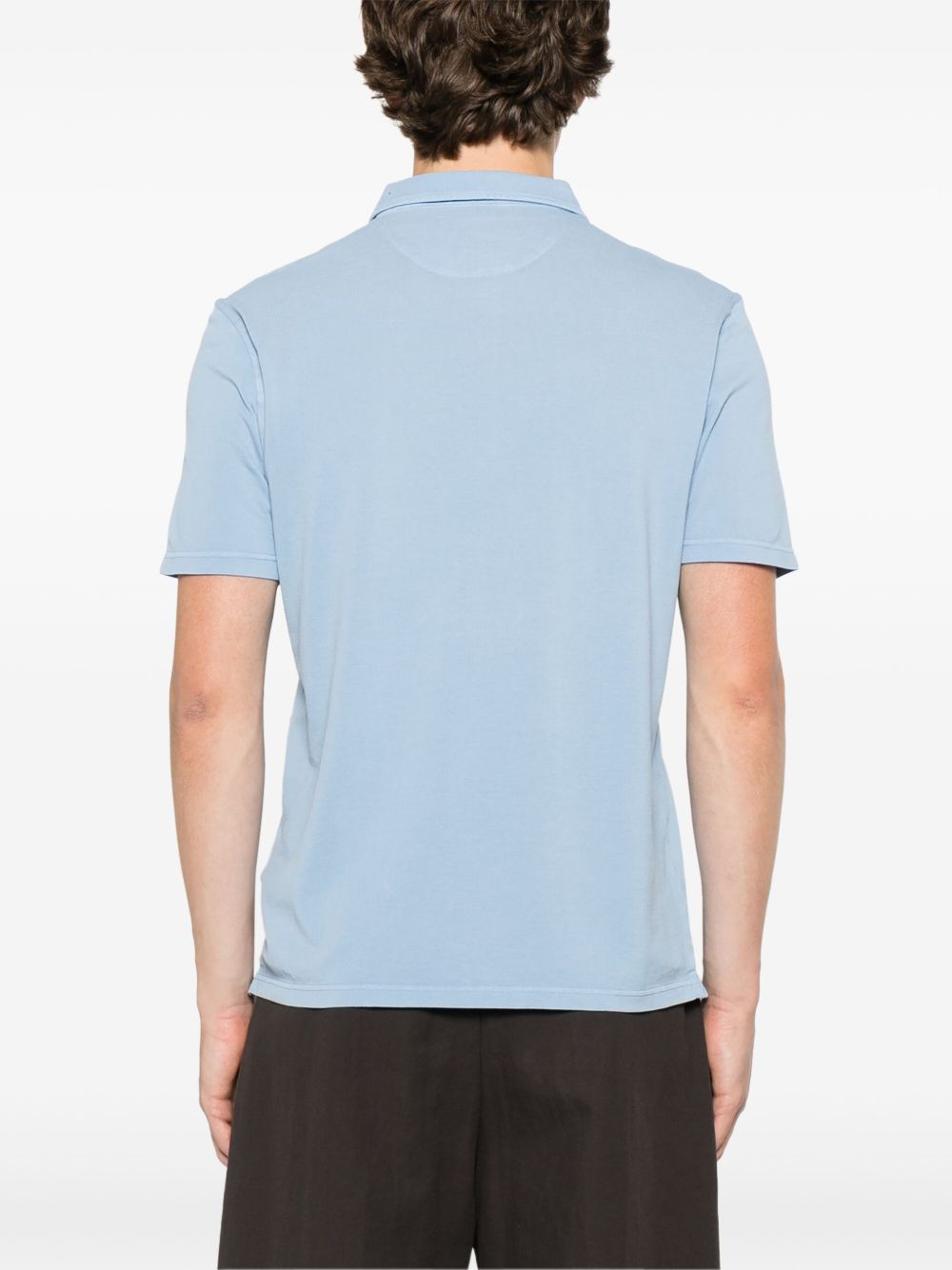 Logo cotton polo shirt