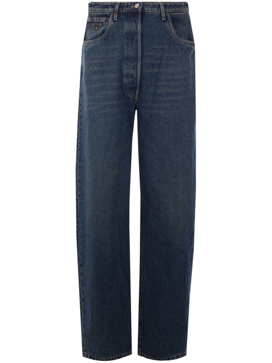 Denim cotton jeans