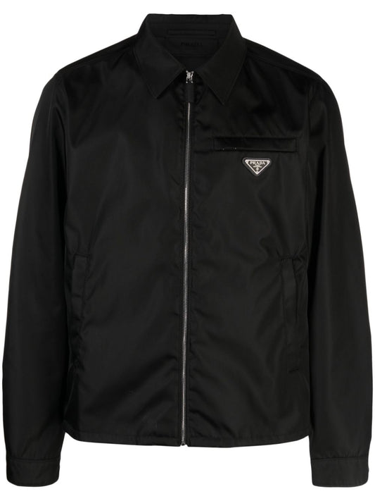 Re-nylon blouson jacket