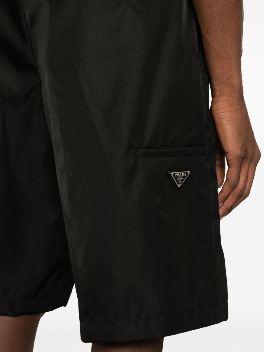 Re-nylon bermuda shorts