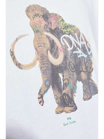 Graffiti mammoth cotton t-shirt