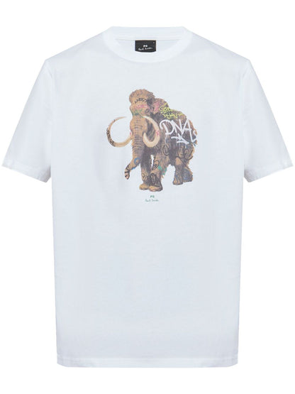 Graffiti mammoth cotton t-shirt