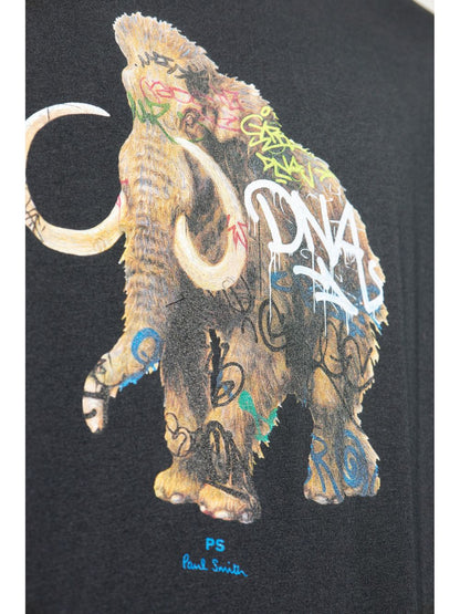 Graffiti mammoth cotton t-shirt