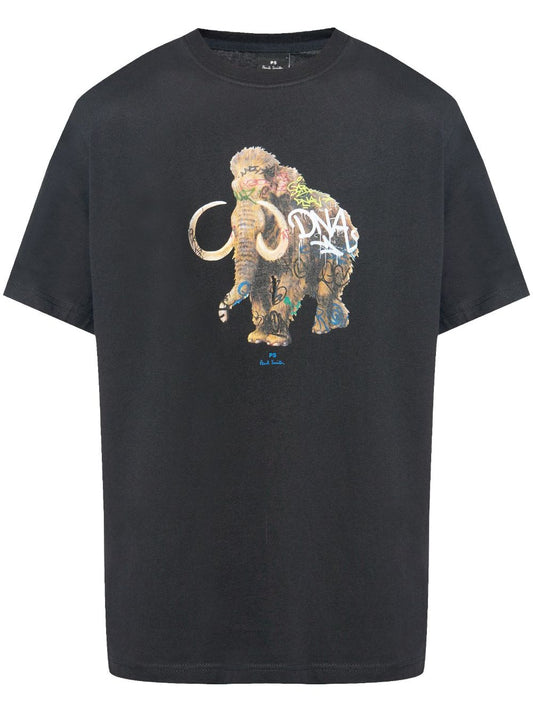 Graffiti mammoth cotton t-shirt