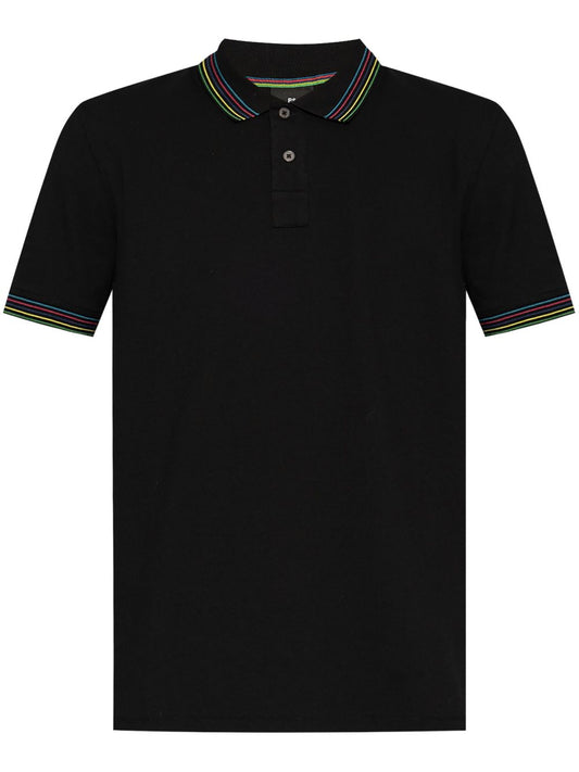 Logo cotton polo shirt