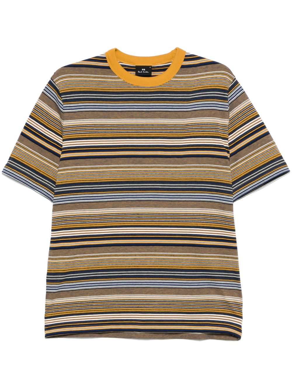 Striped cotton t-shirt