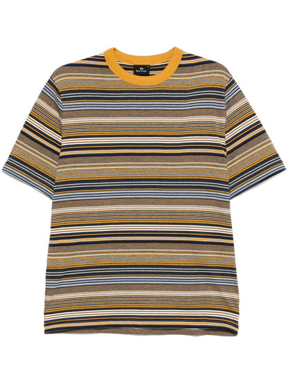 Striped cotton t-shirt