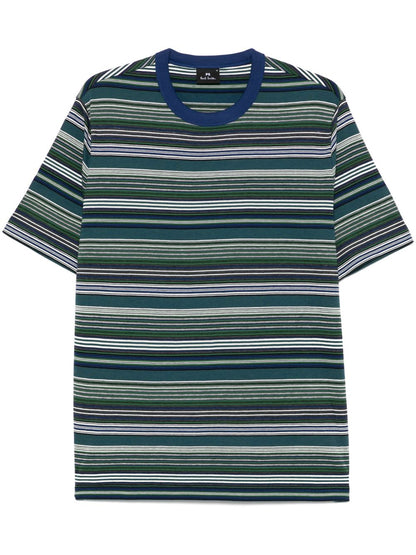 Striped cotton t-shirt