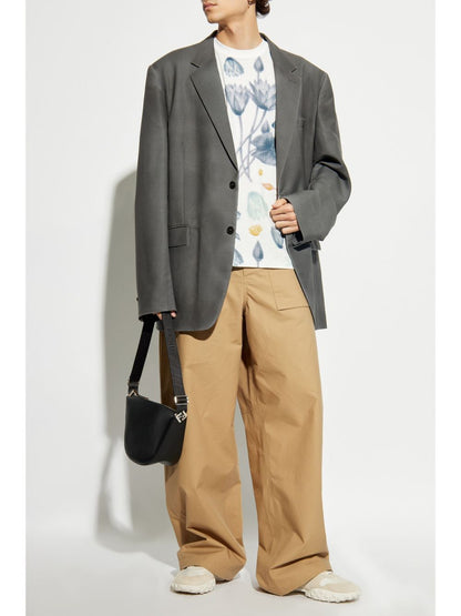 Printed cotton t-shirt