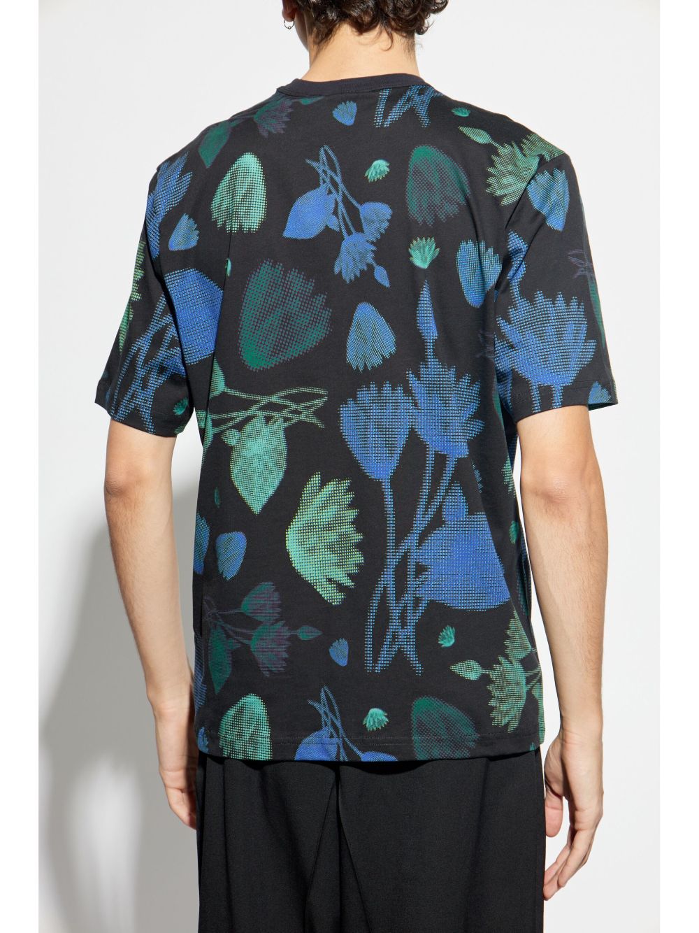 Printed cotton t-shirt