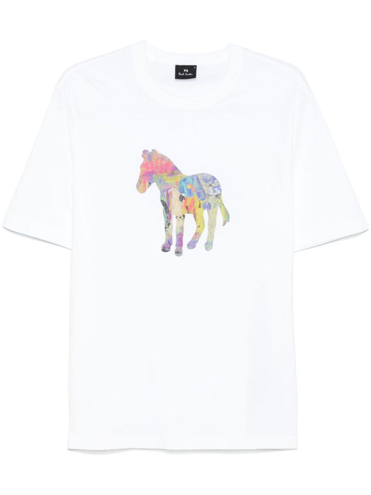 Zebra craft cotton t-shirt
