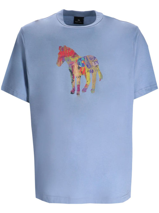 Zebra craft cotton t-shirt
