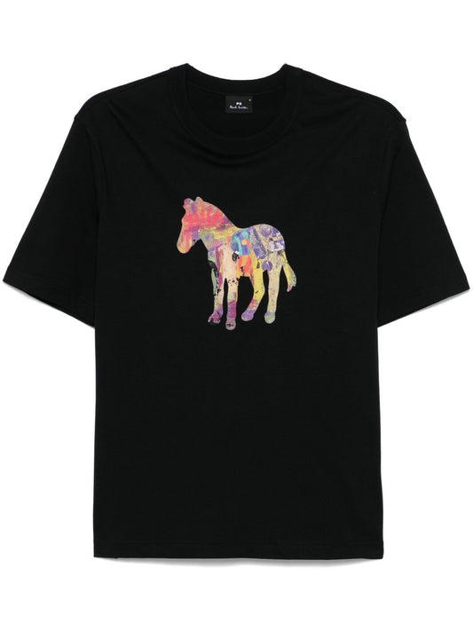 Zebra craft cotton t-shirt