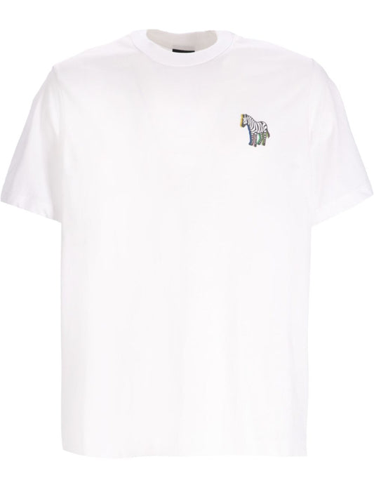 Zebra logo cotton t-shirt