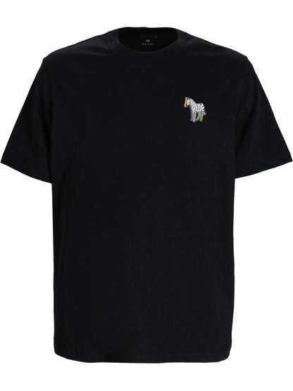 Zebra logo cotton t-shirt