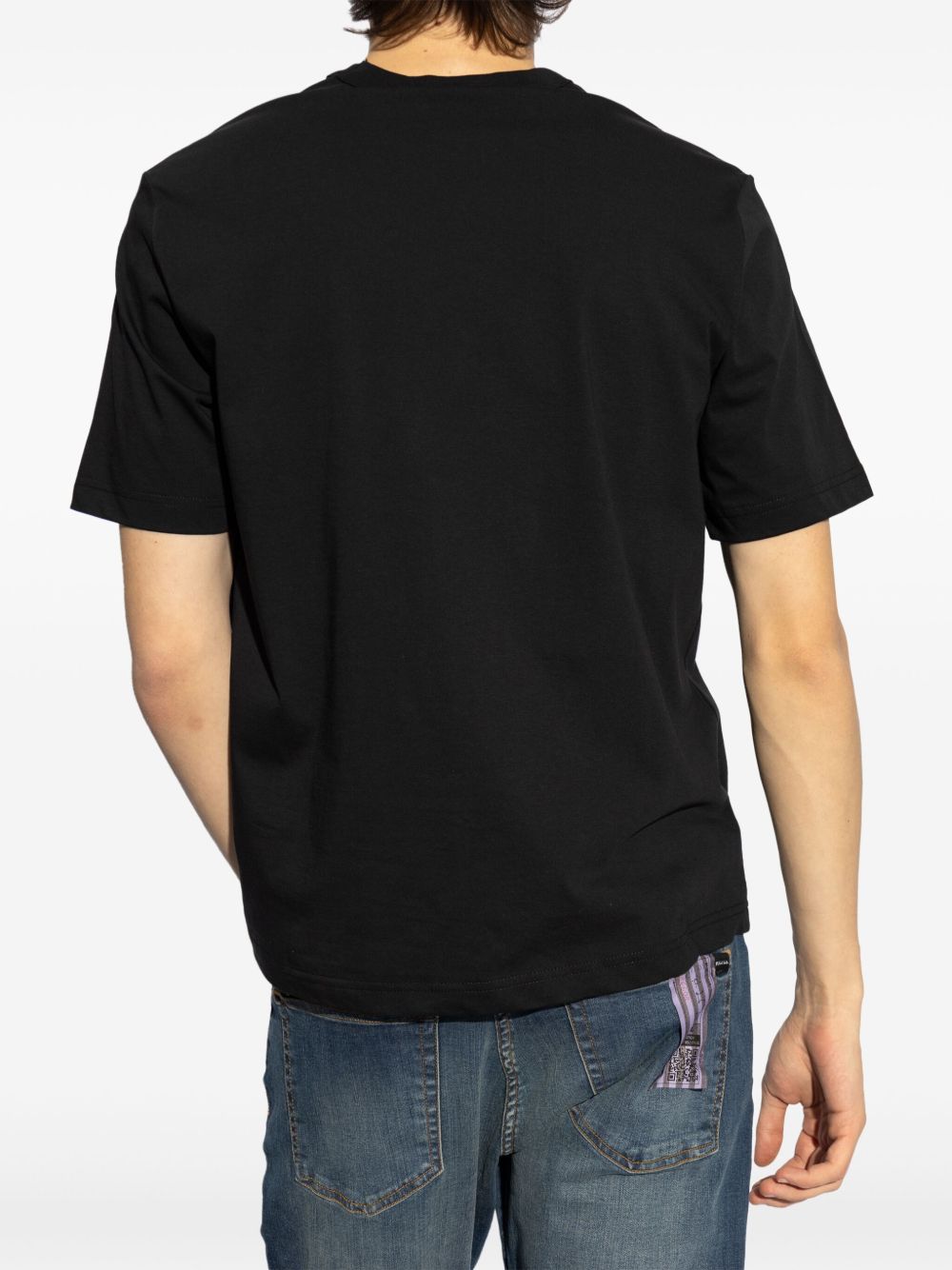 Skull square cotton t-shirt