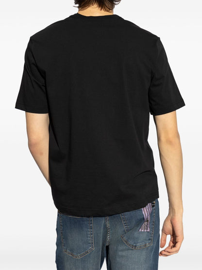 Skull square cotton t-shirt