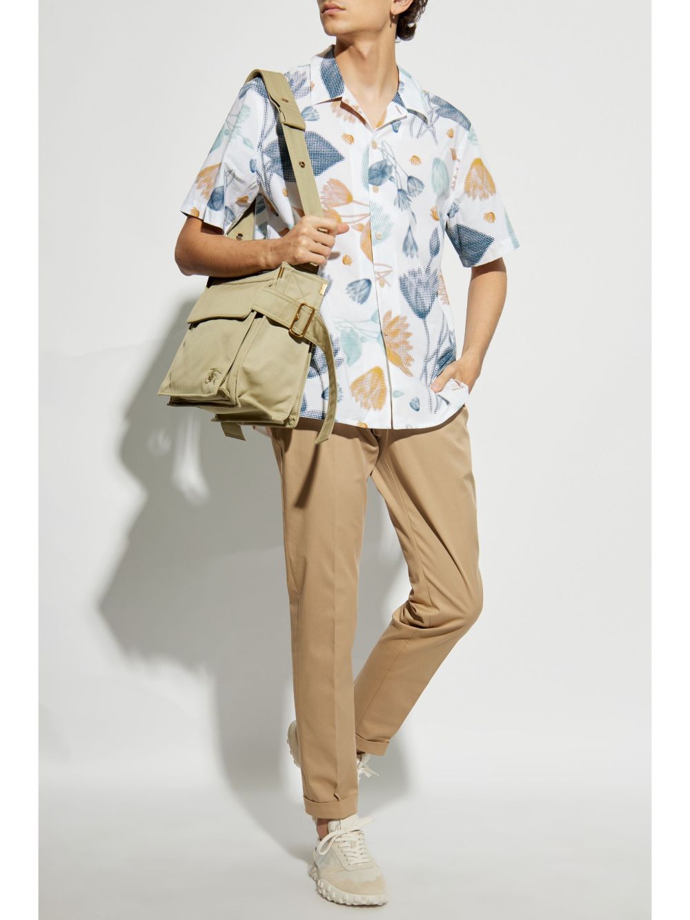 Printed cotton shirt