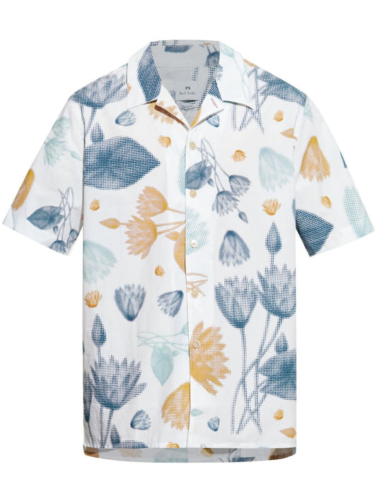 Printed cotton shirt