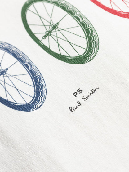Bike tyres cotton t-shirt