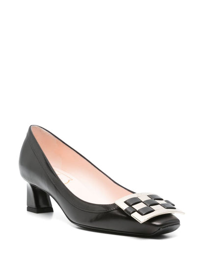 Trompette leather pumps