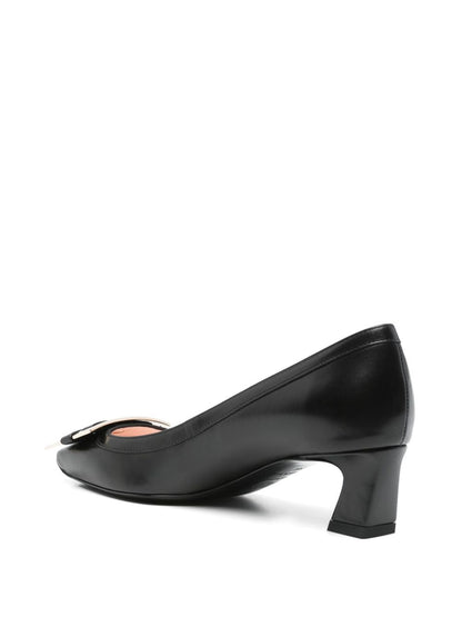 Trompette leather pumps