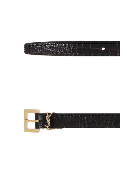 Cassandre leather belt