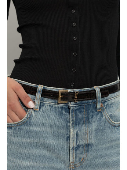 Cassandre leather belt