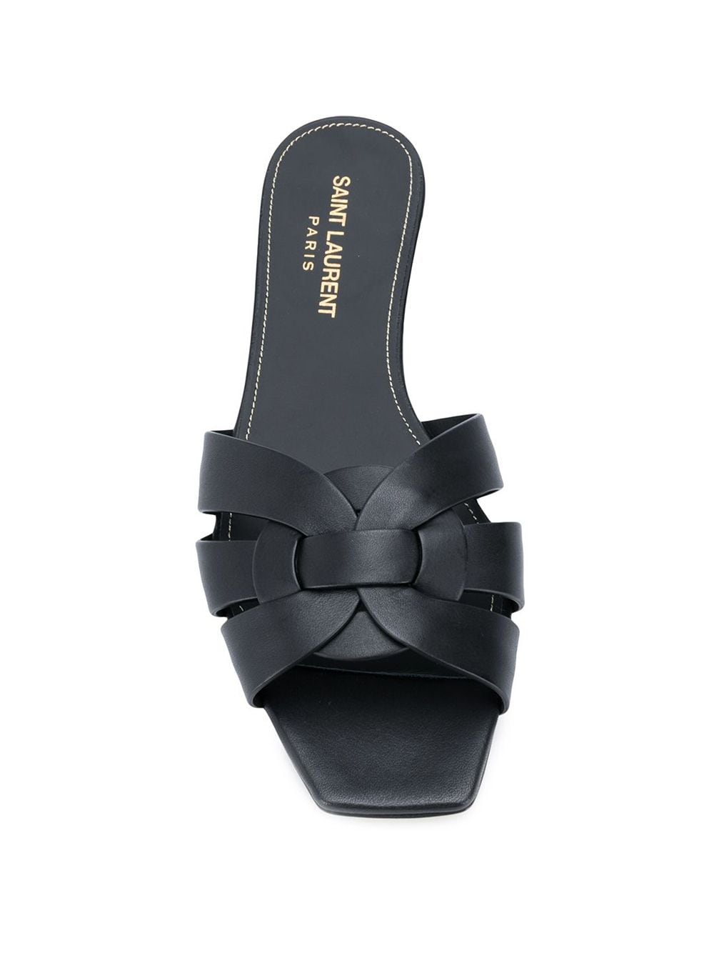 Tribute leather flat sandals