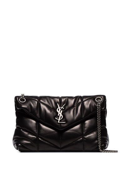 Puffer small leather shoulder bag