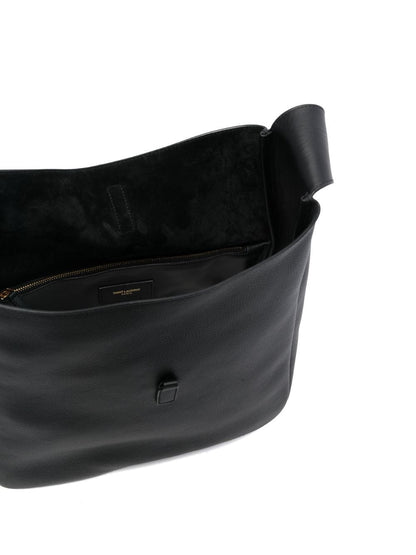 Le 5 à 7 large leather shoulder bag